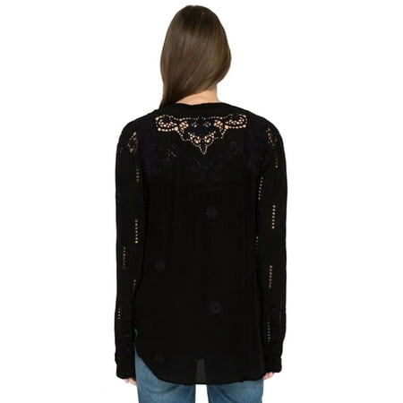 Johnny Was Heidine Tie Blouse C12418 Johnny Was Heidine Tie Blouse C12418